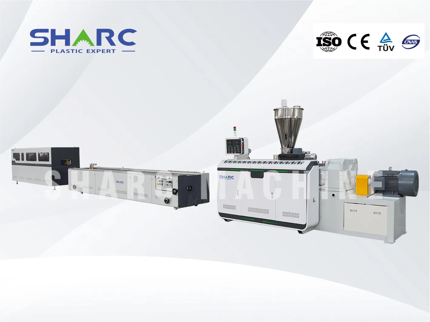 Plastic Profile Extrusion Line