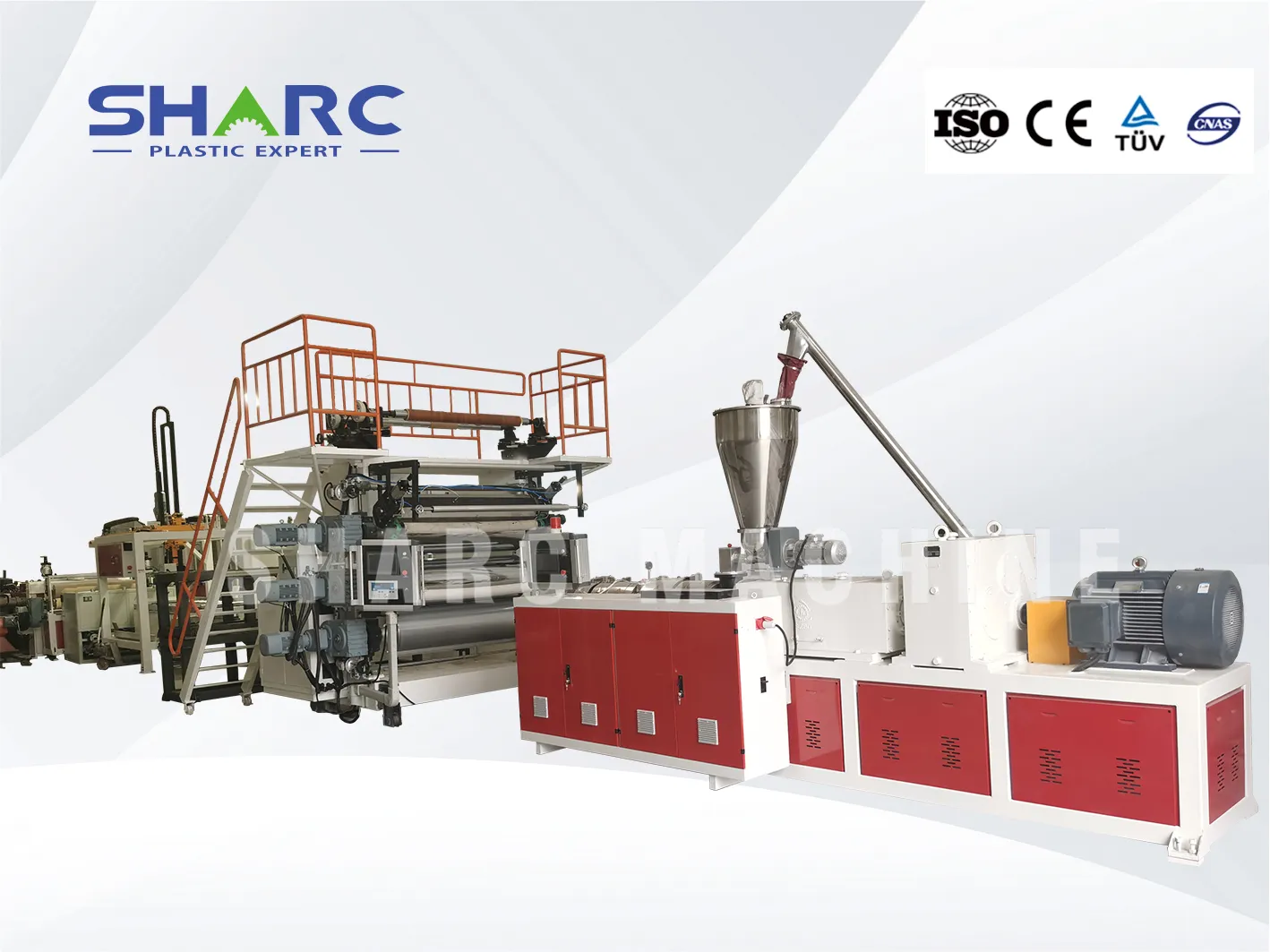 PVC Marble Board Extrusion Line