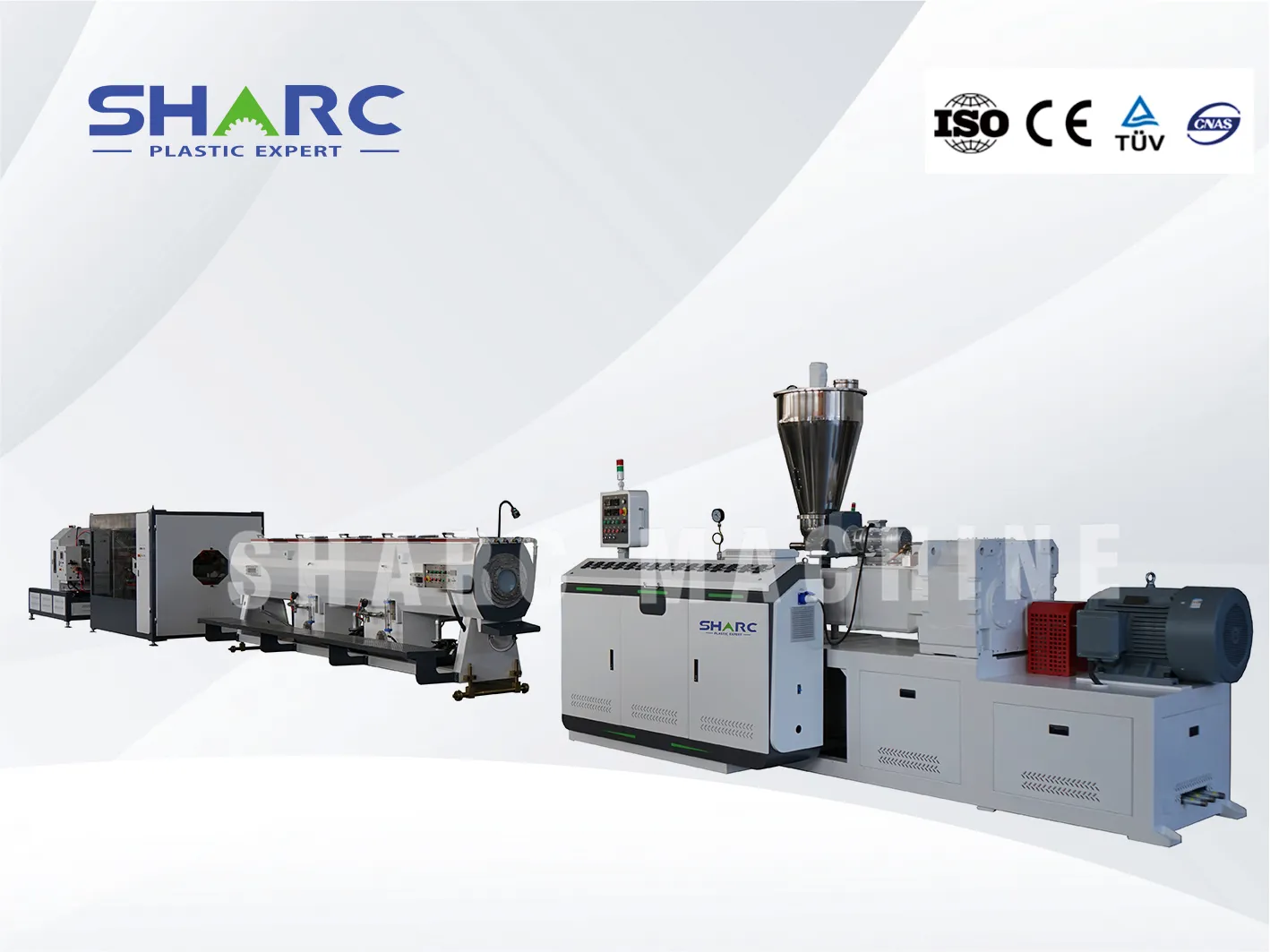 Plastic Pipe Extrusion Line