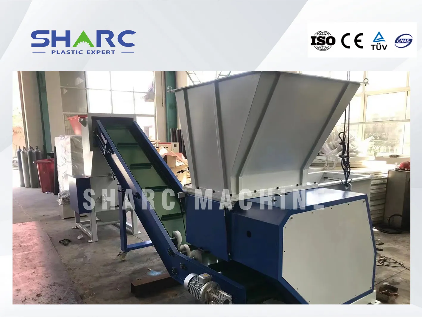 Plastic Waste Shredder-3