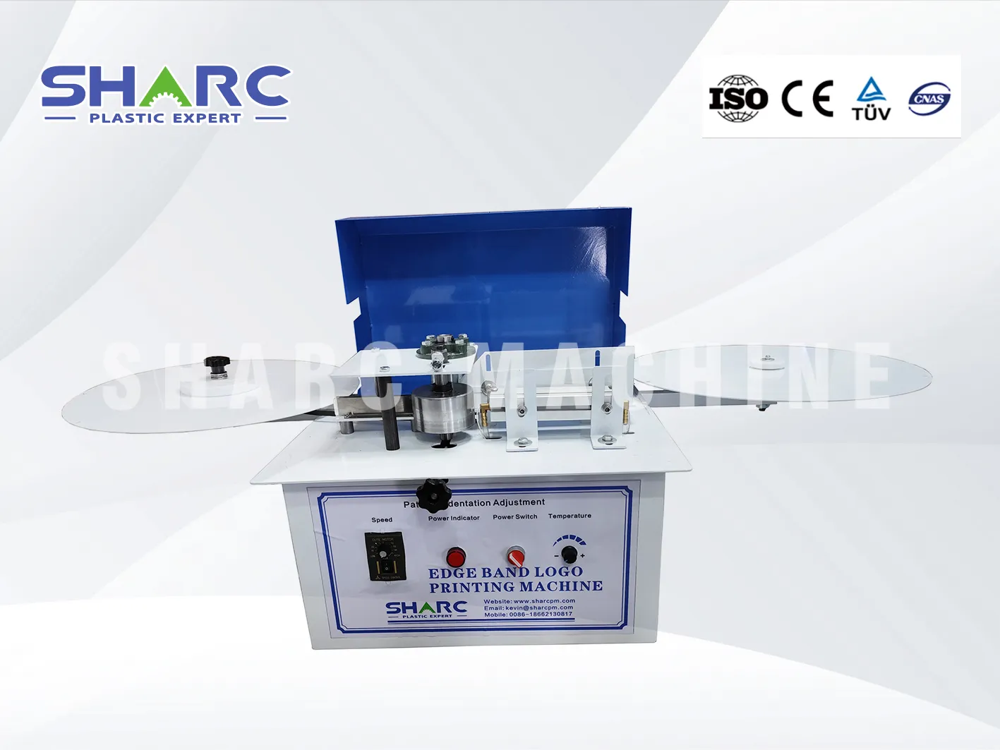 Embossing Machine for Logo